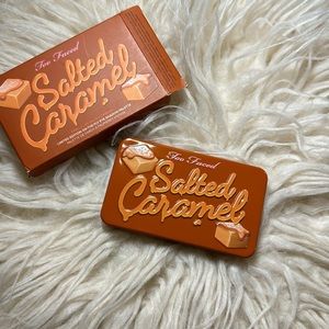 NWT Too Faced Limited Edition Salted Caramel Mini Eyeshadow Pallet